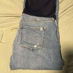 Pink Blush maternity jeans